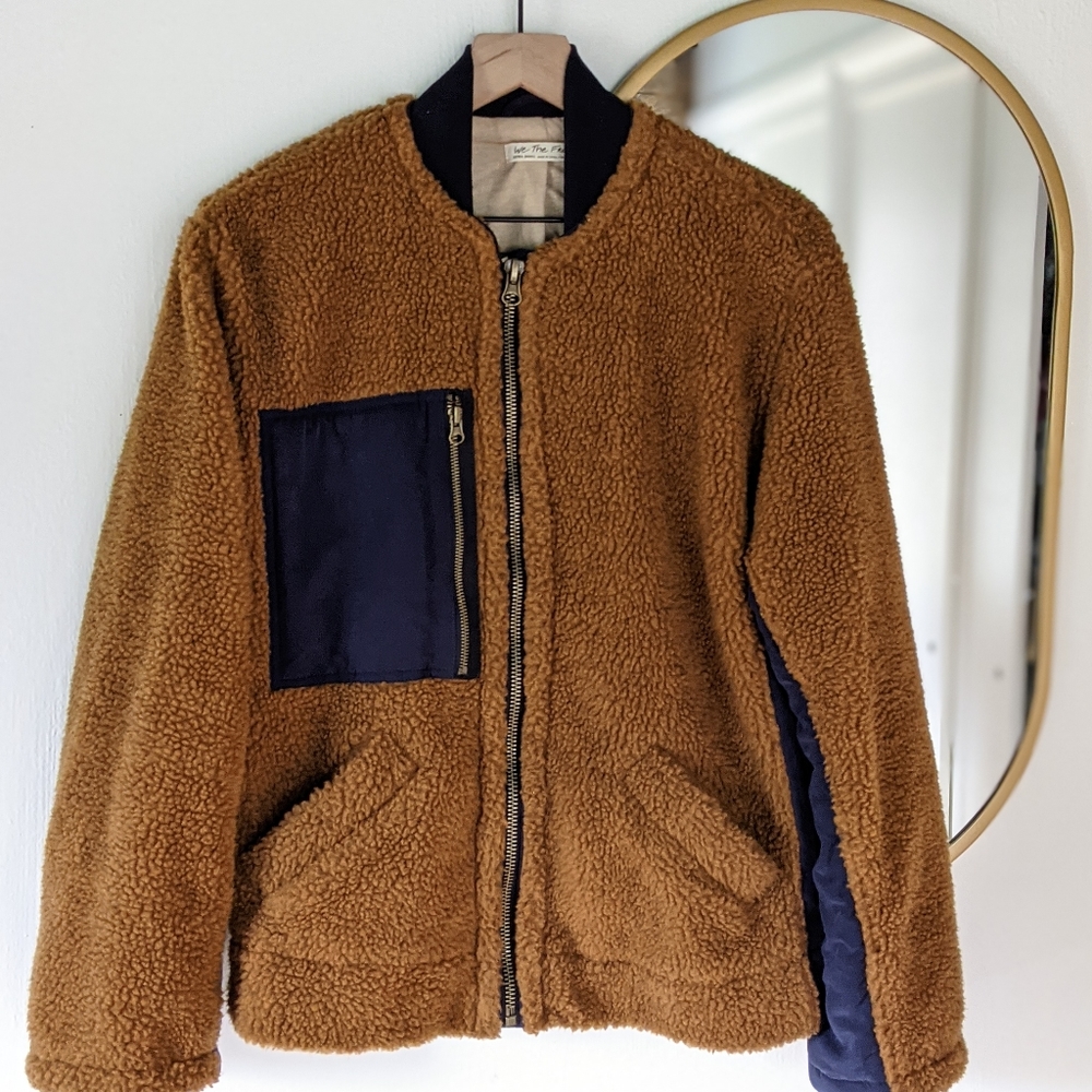 Free People Rivington Sherpa jacket XS